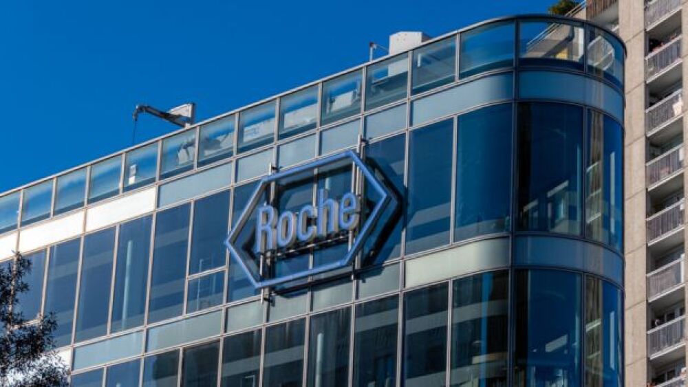 Roche's signage at its office in France