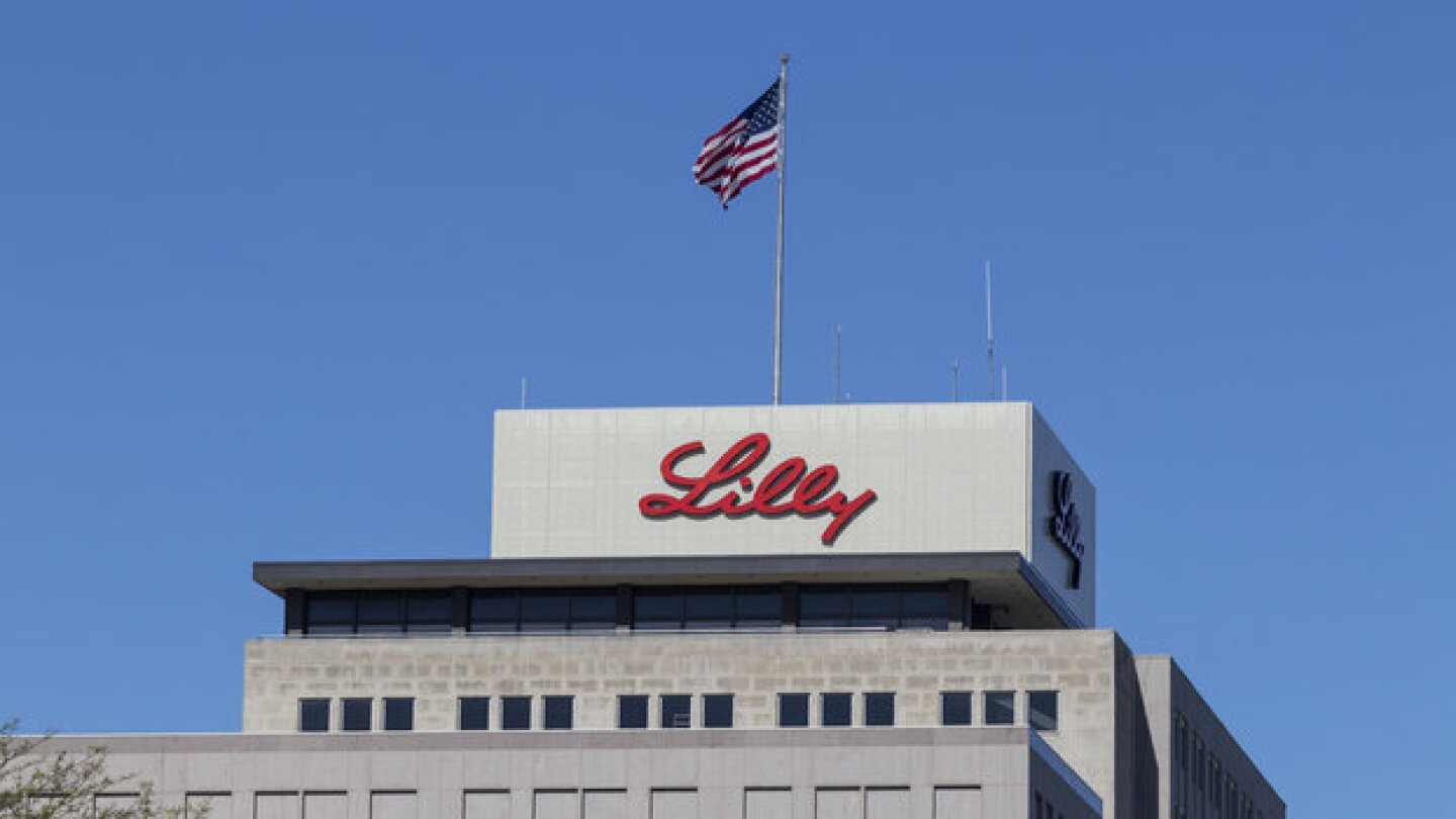 Pictured: Eli Lilly's headquarters in Indianapolis