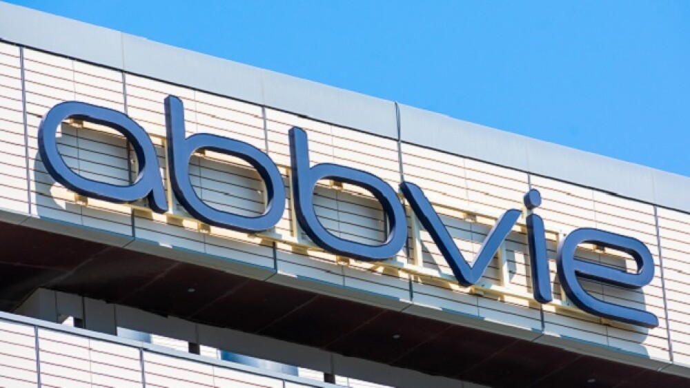 Pictured: AbbVie sign on a building/courtesy of Ad