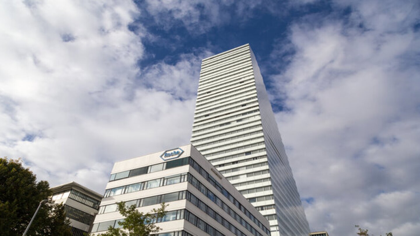 Pictured: Roche tower in Basel, Switzerland