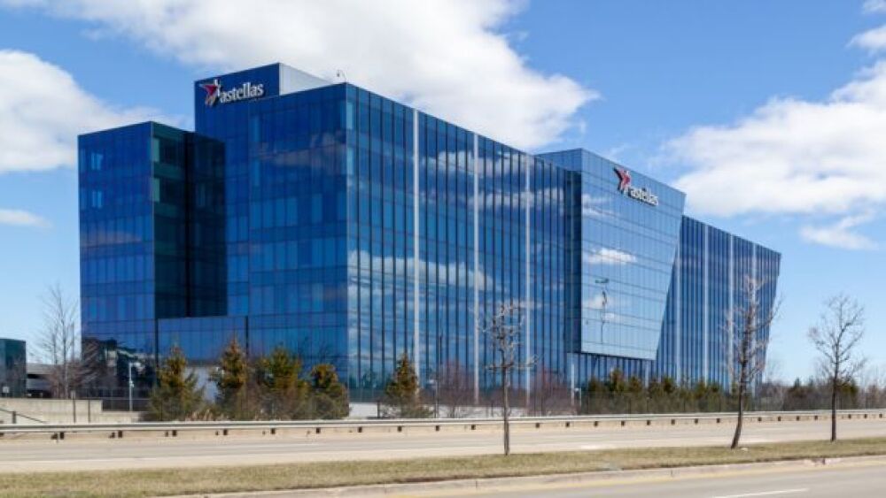 Pictured: Astellas Pharma US headquarters in Illinois