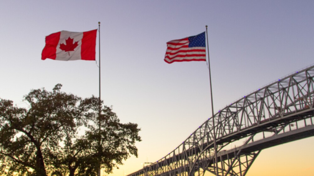 Pictured: A Canada-U.S. Border Crossing_iStock, eh