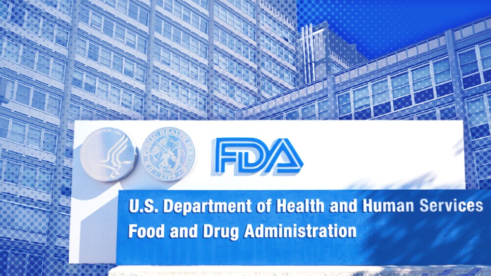 FDA Sign in front of FDA Buildings