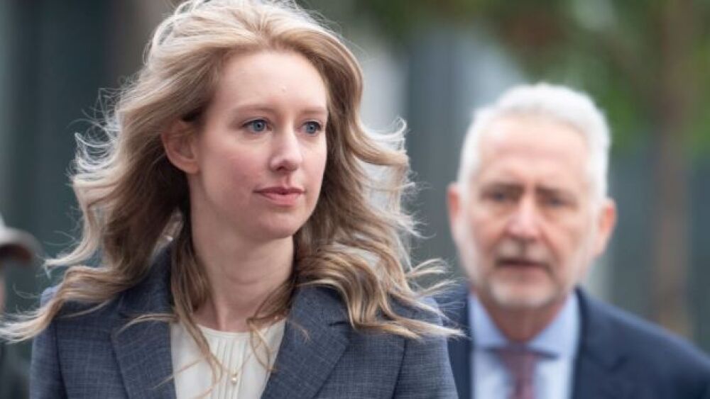 Pictured: Elizabeth Holmes/Courtesy Yichuan Cao/Nu