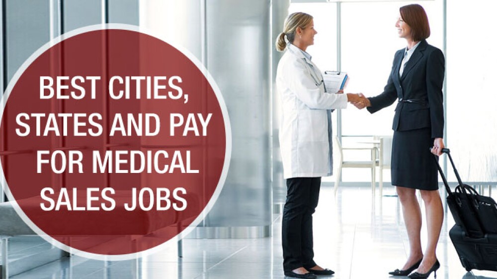 Best Cities, States and Pay for Medical Sales Job