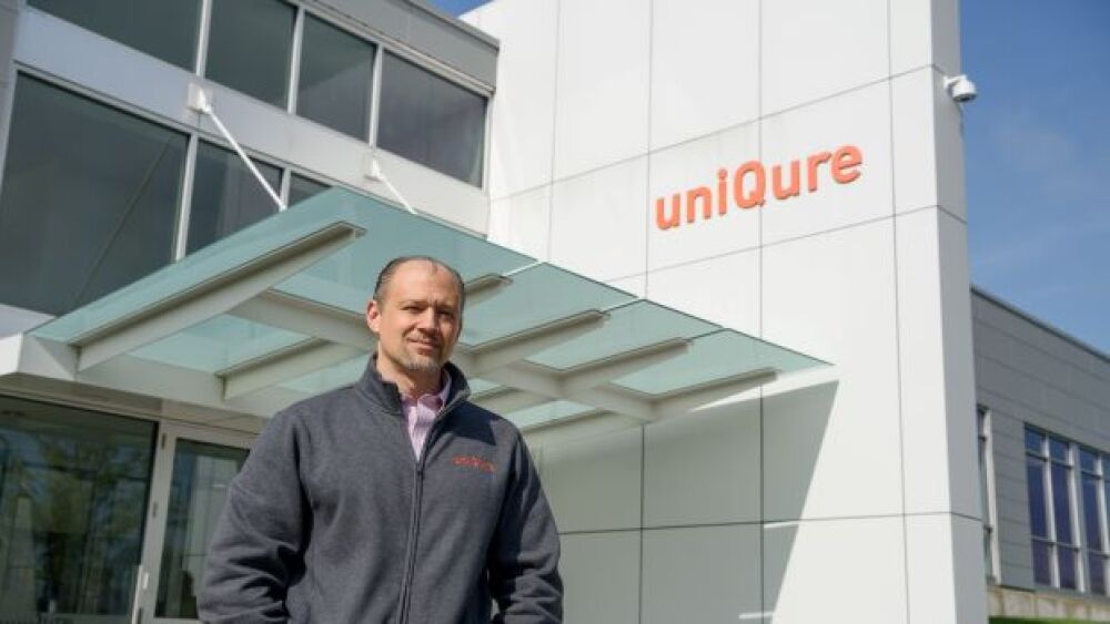 uniQure CEO Matt Kapusta, Company Courtesy