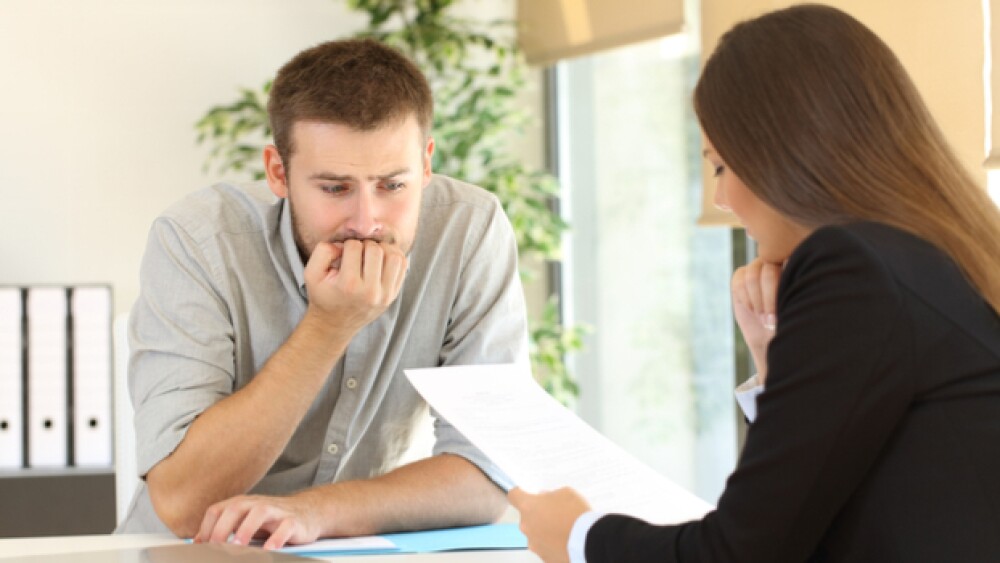 Interviewee stuck on inappropriate interview quest