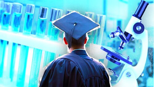 Pictured: College grad looking toward future in sc