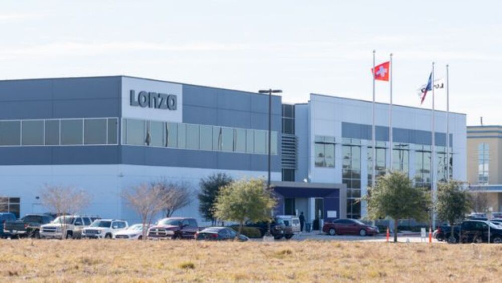 Pictured: Lonza Facility in TX/iStock, JHVEPhoto