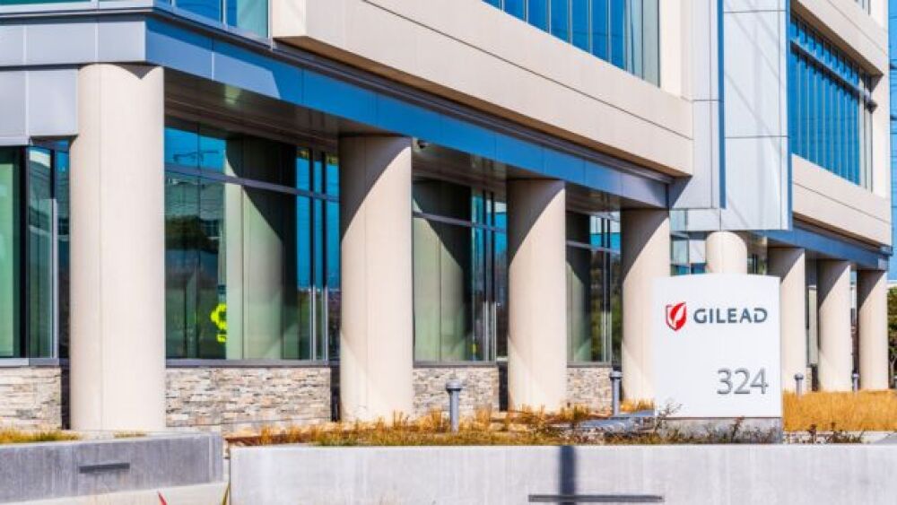 Pictured: Gilead corporate headquarters in Silicon Valley