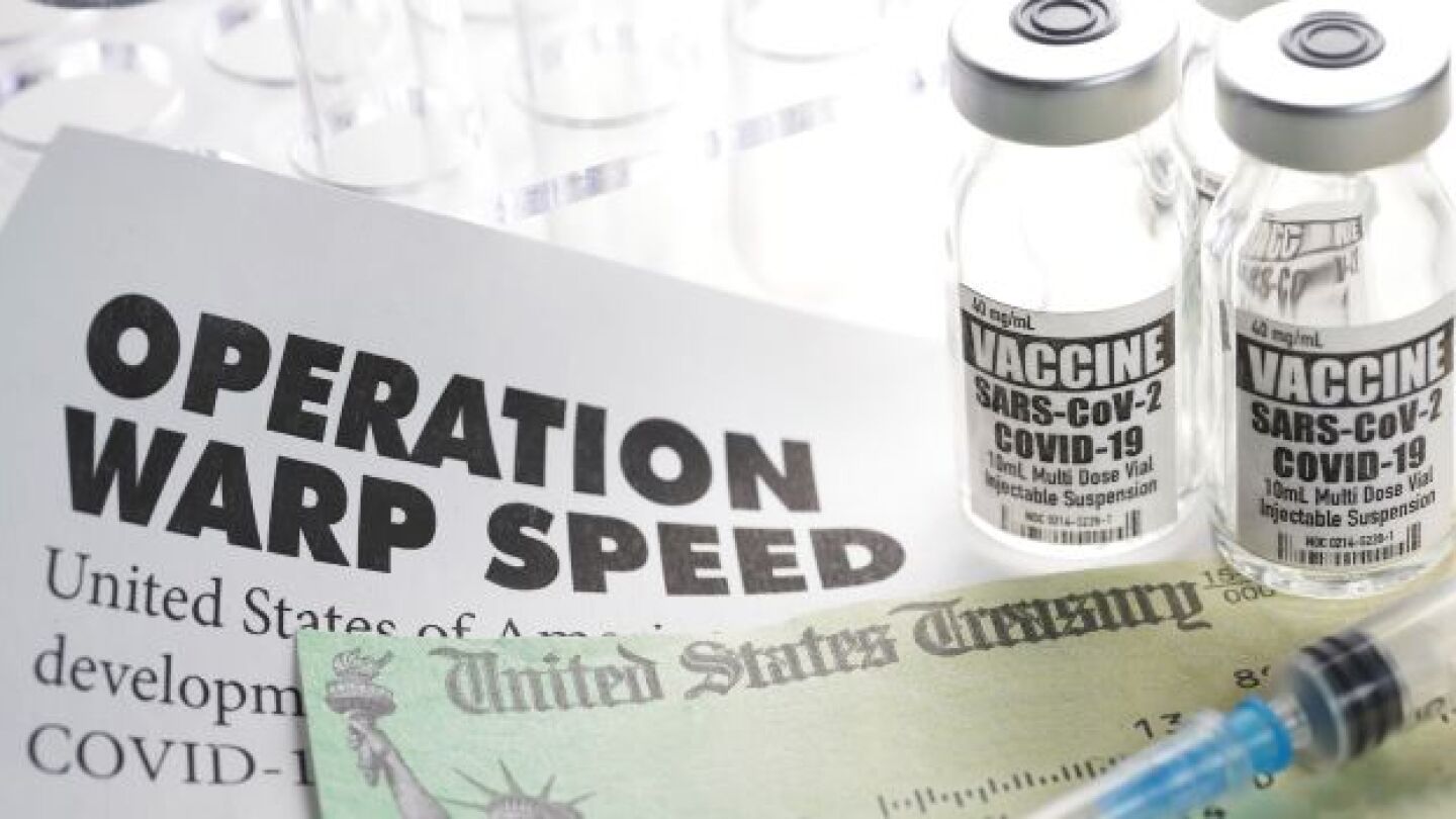 Operation Warp Speed_ Bill Oxford/Getty Images