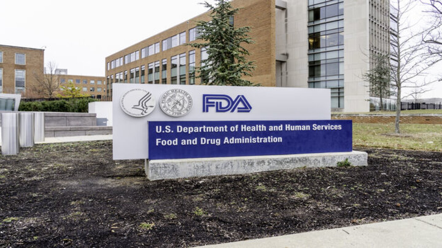 Pictured: FDA sign at Washington D.C. headquarters