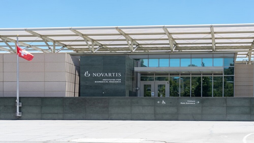 Pictured: Novartis Building/iStock, JHVE Photo