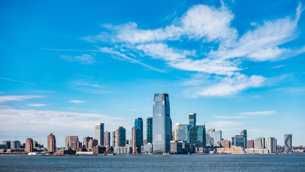 Photo of panoramic view of New Jersey City skyline