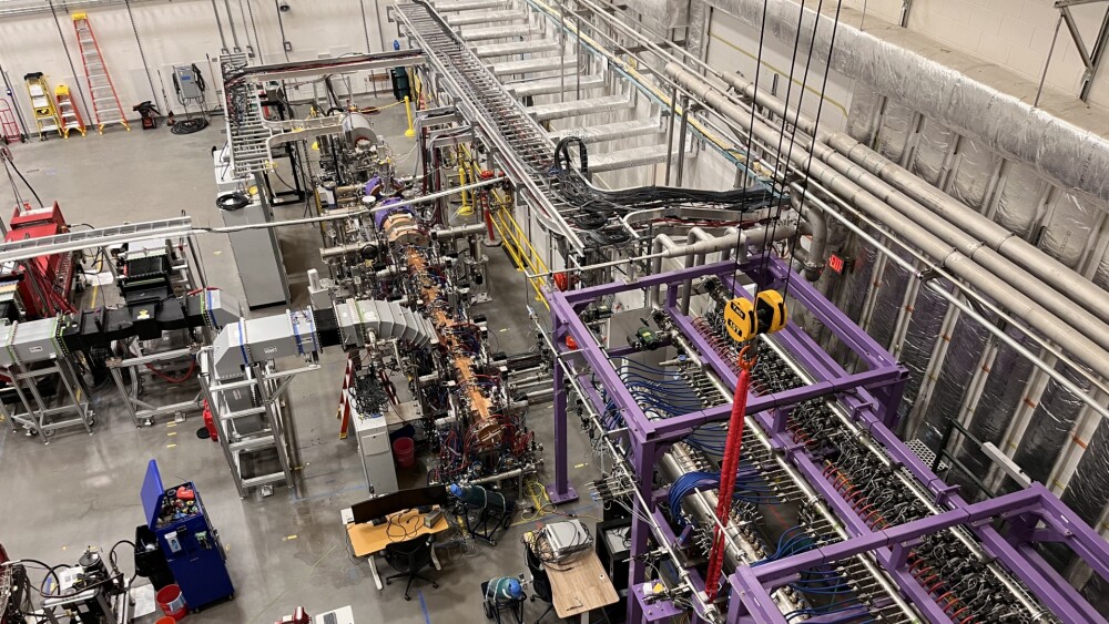 Nusano's Ion Source and particle accelerator for creating radioisotopes at a facility in Salt Lake City.