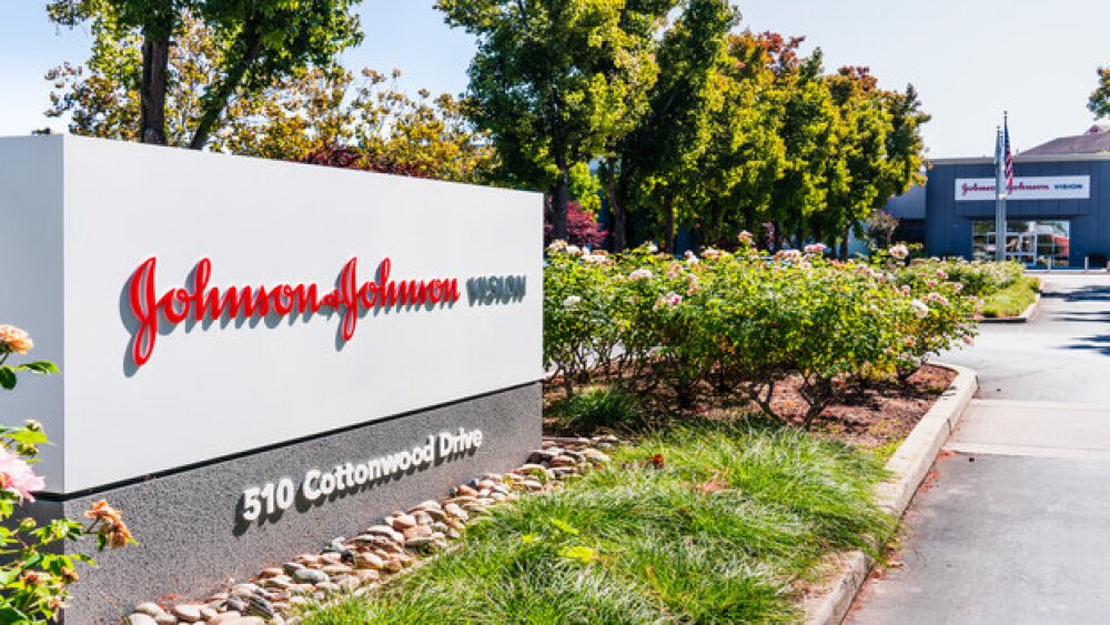 Oct 9, 2019 Milpitas / CA / USA - Johnson & Johnson Vision offices in Silicon Valley; Johnson & Johnson Vision Care, Inc. is part of the American multinational corporation Johnson&Johnson