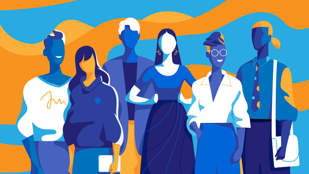 Vector illustration about contemporary topics