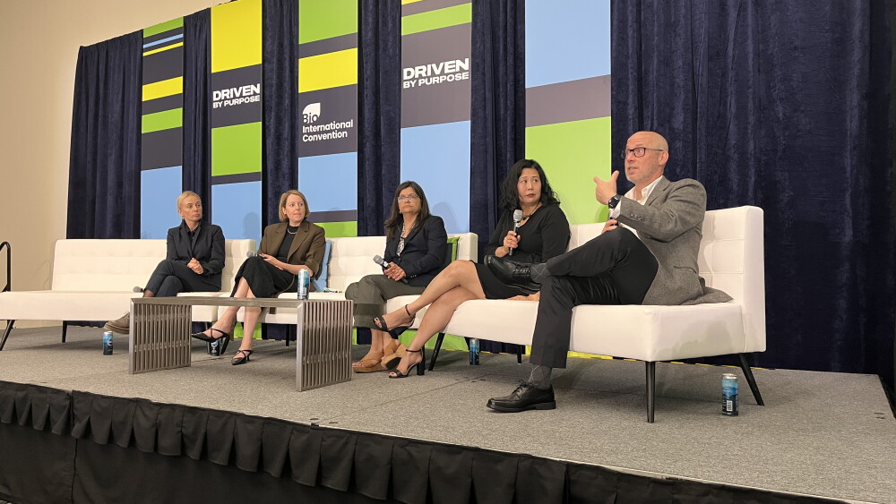 From left, Anamaria Sudarov, Rachel Lane, Deepa Talpade, Casarine Chong and Chad Diehl.