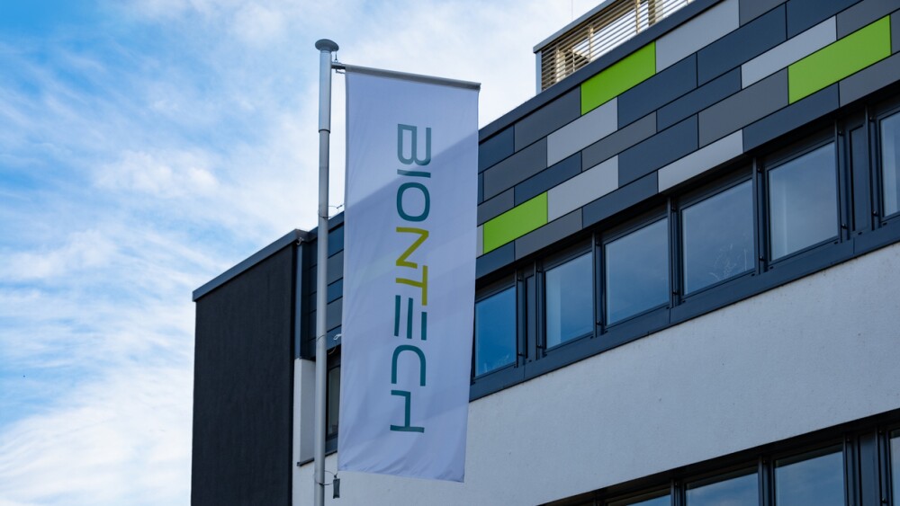 Pictured: BioNTech Headquarters/Courtesy of Getty