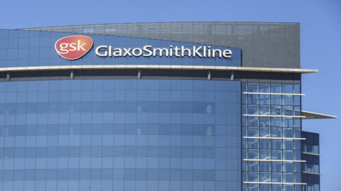 Pictured: GSK's headquarters in London