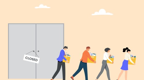 As a result of the economic problems, the company lacked liquidity and closed down