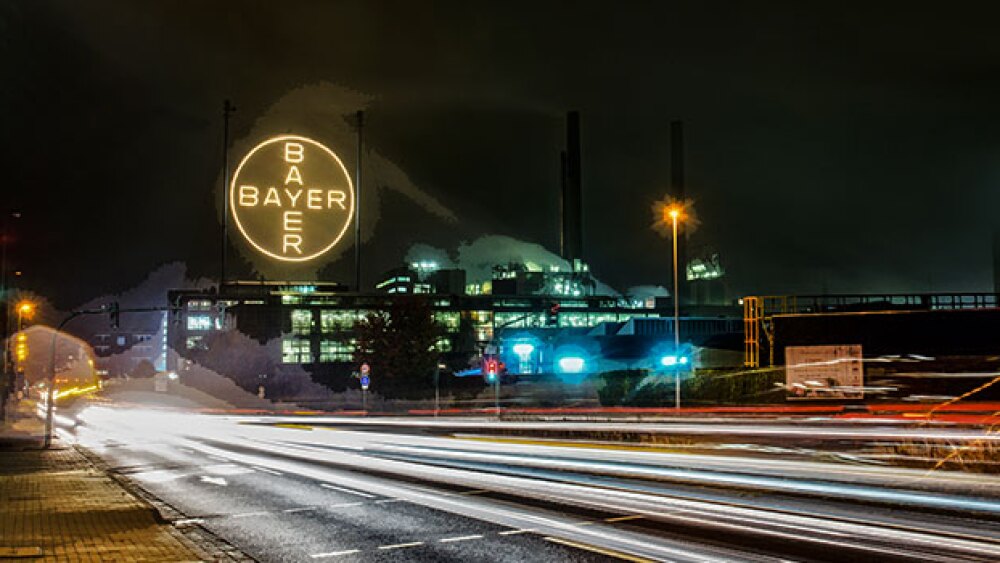 A view of a Bayer facility in Leverkusen, Germany/