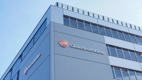 Pictured: GSK laboratories in Dresden, Germany