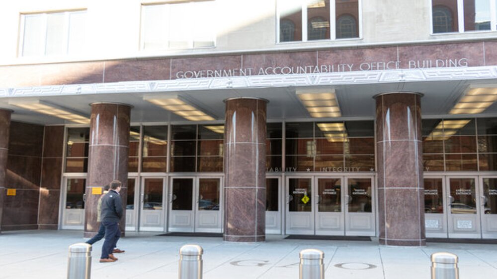Pictured: Entrance of the Government Accountabilit