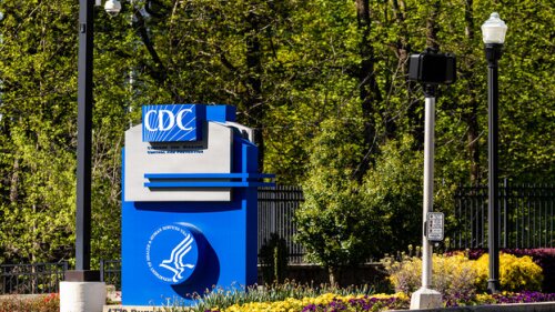 Pictured: CDC signage at its headquarters in Georg
