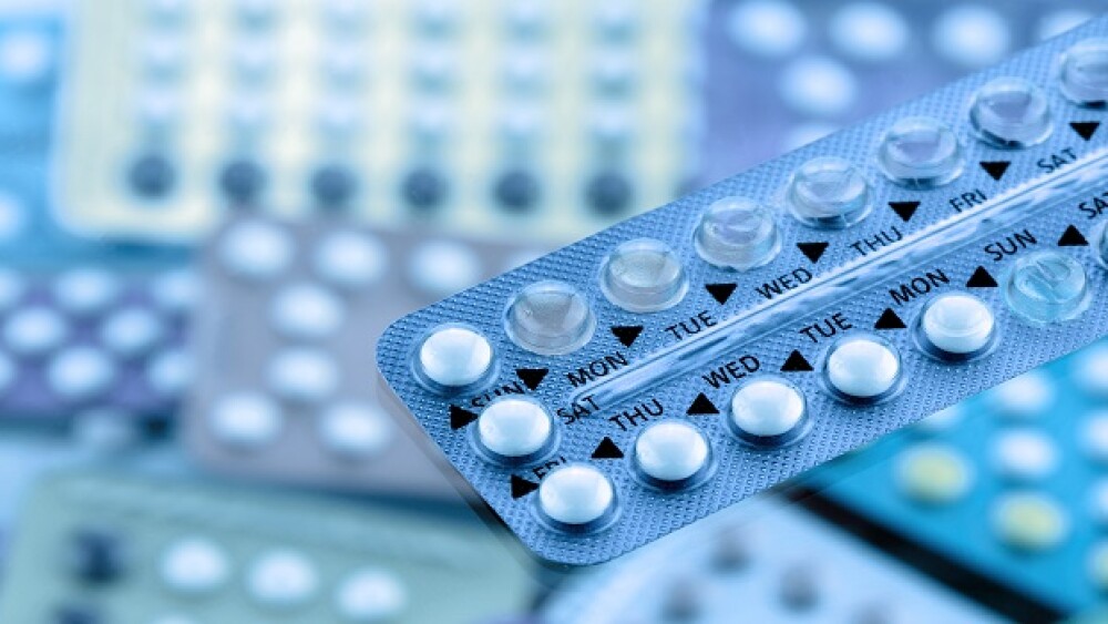 Pictured: Birth control pills/Shutterstock