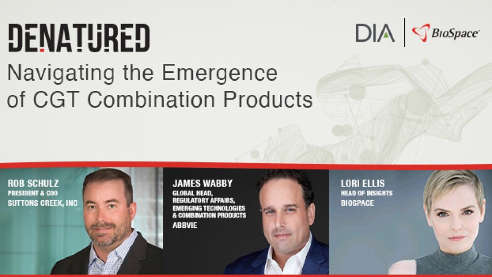 BioSpace and DIA speakers discuss CGT Combination