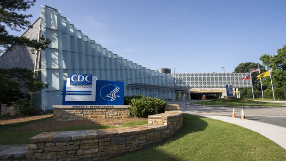 Pictured: Front view of the CDC museum in Georgia