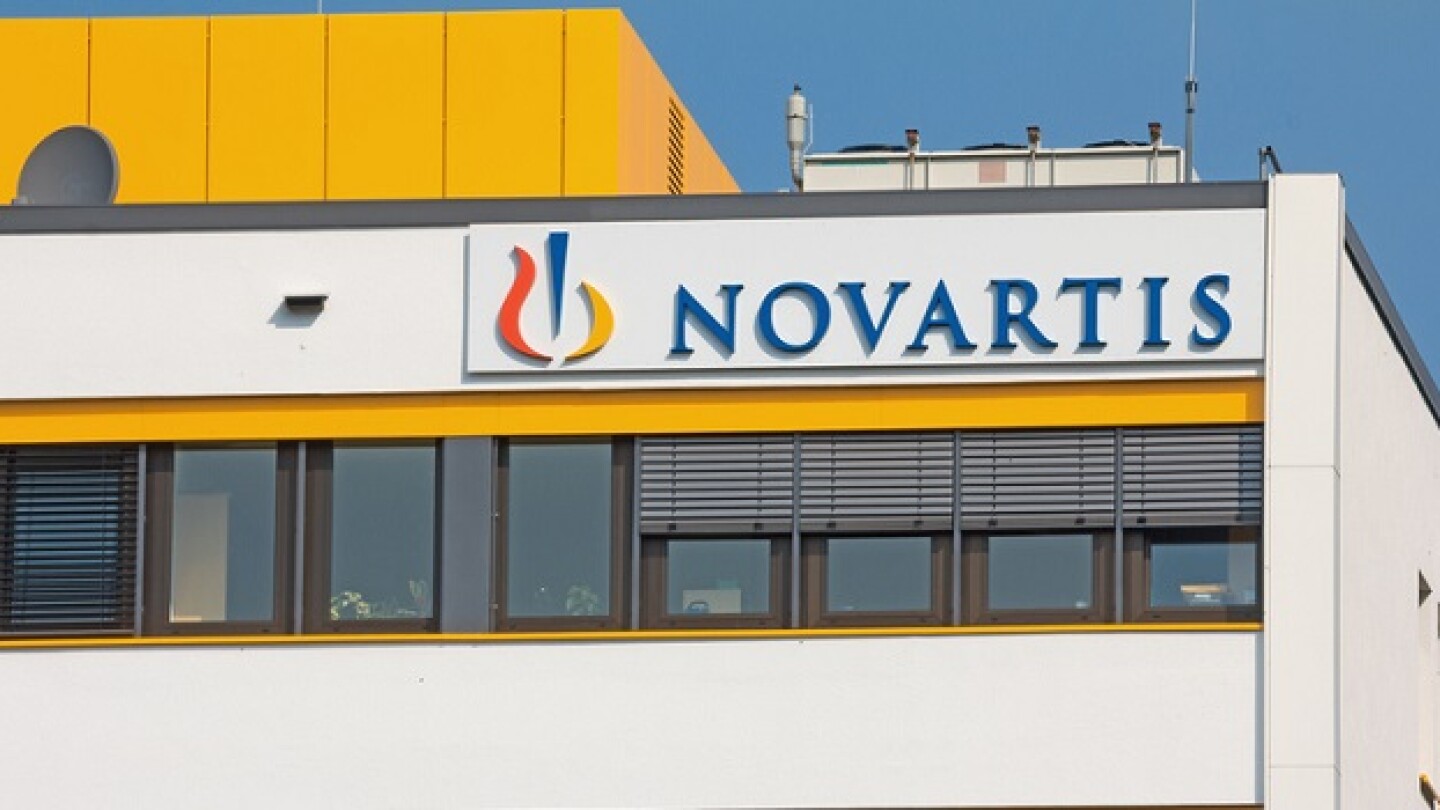 Novartis' office building in Marburg, Germany