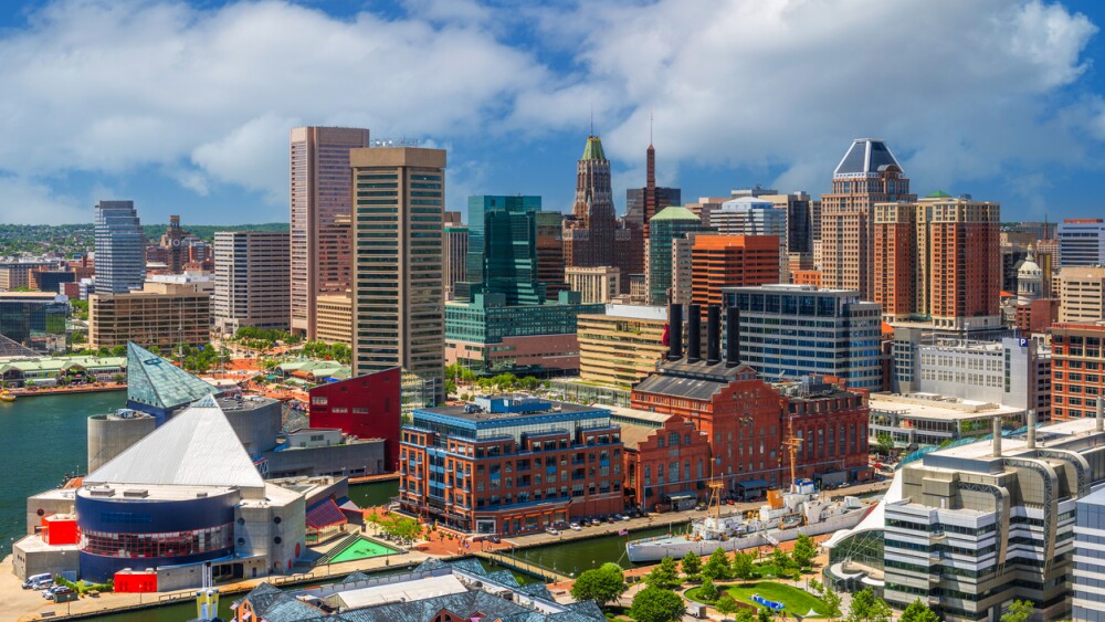Baltimore, Maryland, skyline