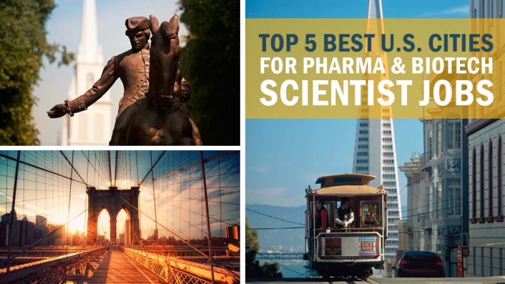 Top 5 Best U.S. Cities for Pharma and Biotech Scientist Jobs