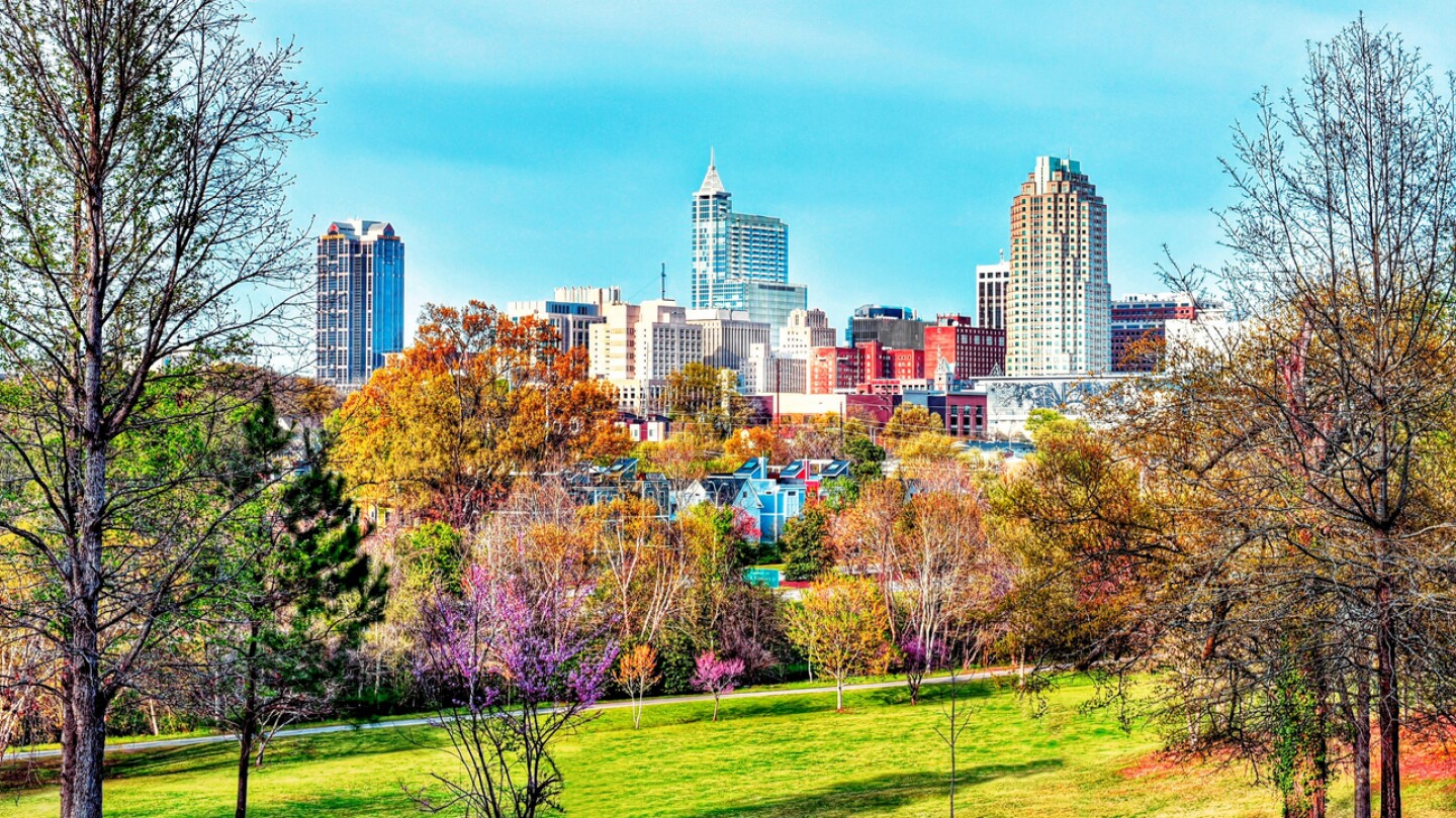 Raleigh, North Carolina, skyline