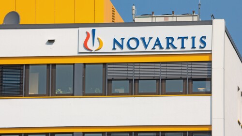 Marburg, Germany - July 6, 2013: Marburg Office of Swiss multinational company Novartis AG