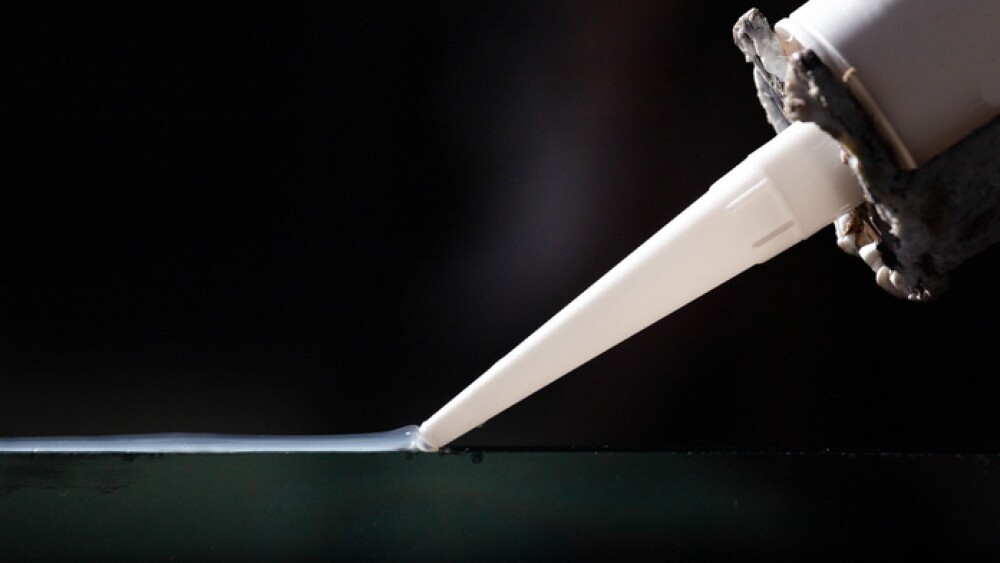 Craftsmen are using silicone adhesives for general and industrial applications.