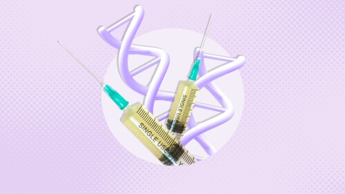 DNA and single-use syringes