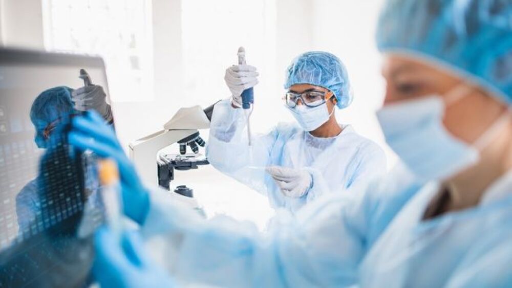 Pictured: Researchers in lab/Getty Images