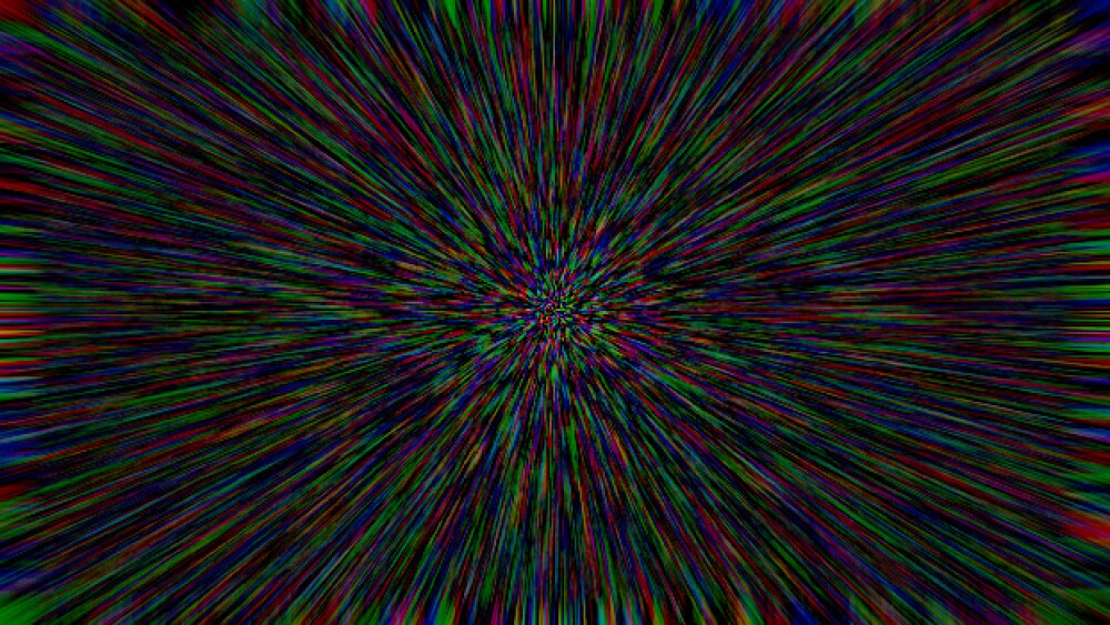 Pictured: Technicolor warp speed. © Nicole Bean fo