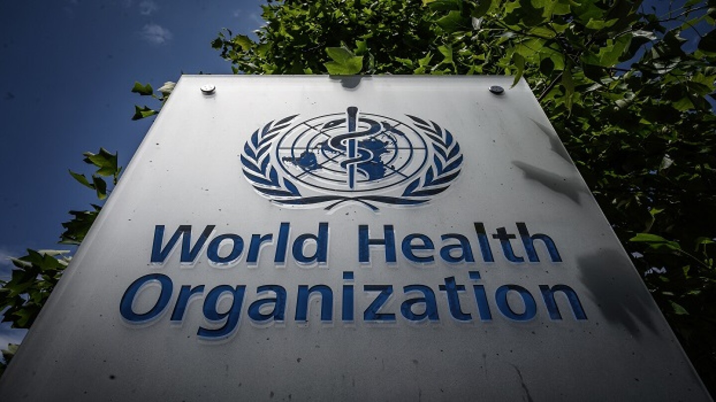 Pictured: World Health Organization sign/Fabrice C