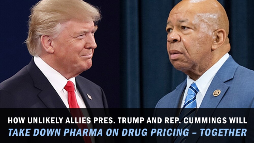 How Unlikely Allies President Trump and Rep. Cummings Will Take Down Pharma on Drug Pricing – Together