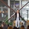 Carmen Kivisild presents her company Elnora at Demo Day.