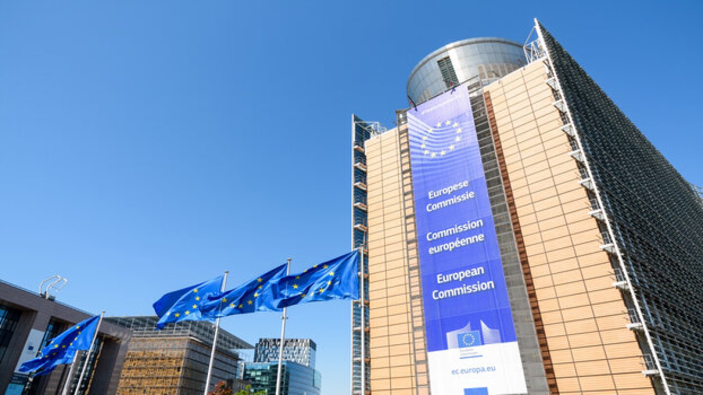 Pictured: The Berlaymont building in Belgium, which houses the European Commission