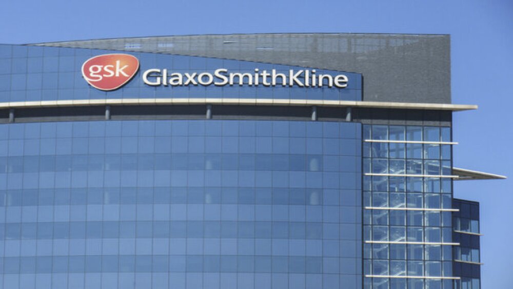 Pictured: GSK's headquarters in London