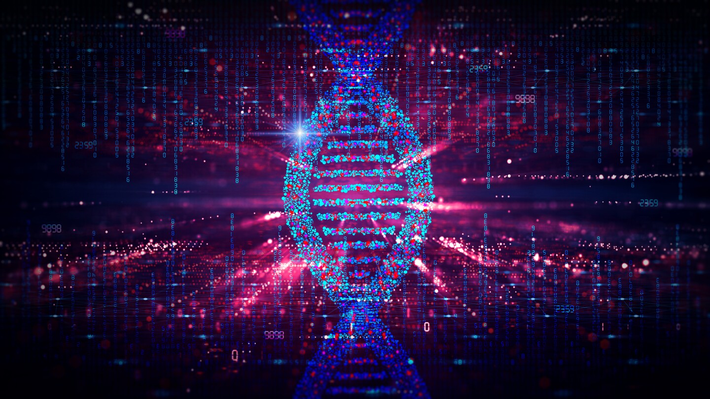 Computational Biology - The Study of Biological Systems Through Computational Techniques and Modeling - Conceptual Illustration