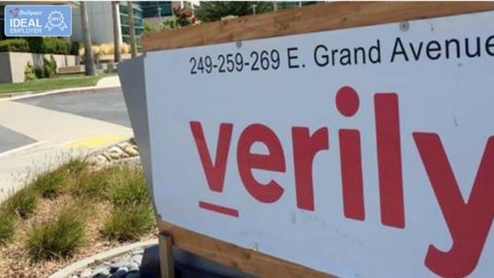 Verily Ranked #1 for Interesting & Meaningful Work