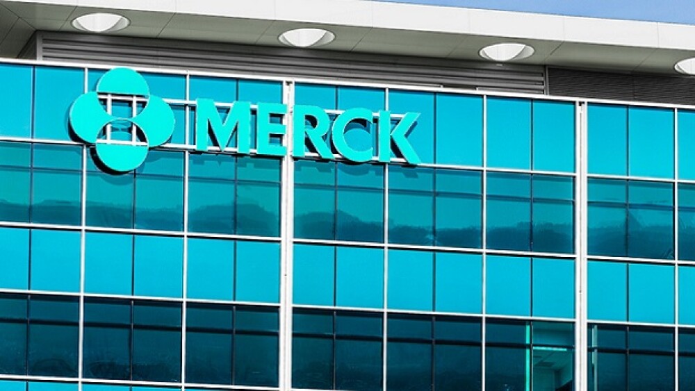 Pictured: Merck building and sign in Silicon Valley