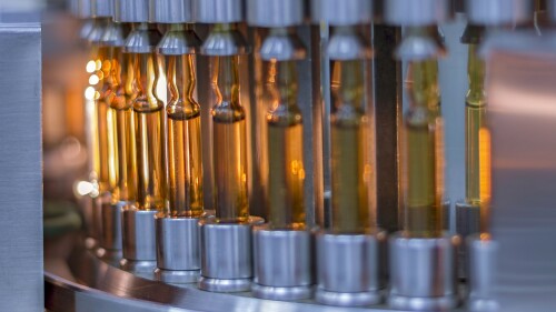 Photo of pharmaceutical optical ampoule/vial inspection machine